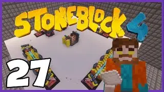 Particle Accelerator in Stoneblock 4 – Neutron Collectors & Mekanism HDPE (Ep 27)