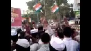 India Against Curroption Protest March in Indore