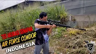 Tes Akurasi Senapan Angin PCP Air Rifle Shoot Air Force Condor untuk kirim ke malaysia