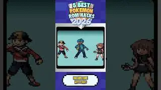 💥 TOP 5 Best Pokemon ROM Hacks for 2026 🔥 #shorts #pokemon #pokemoncoders #bestof2026 #romhacks