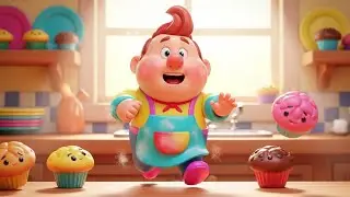 Muffin Emergency! Muffin Man Needs More Muffins 🧁🏃 | Kids Sing-Along
