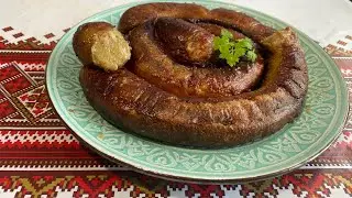 Картопляна ковбаса або кишка з картоплею. 