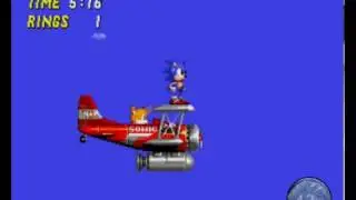 Sonic The Hedgehog 2 - Sky Chase Zone & Wing Fortress Zone - Distrito Digital