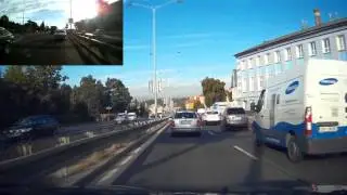 TrueCam A6 Welcome to the morning traffic jam