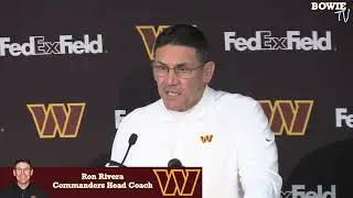 @commanders HC Ron Rivera speaks to the media after 27-10 loss to the 49ers (12-31-23)