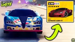 This run helped me GOLD my SSC Ultimate Aero TT: Asphalt Legends RTG #789