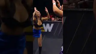 Leila Grey was sent flying during #AEWCollision!