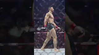 right at the buzzer!!! 😳 #ufcparis