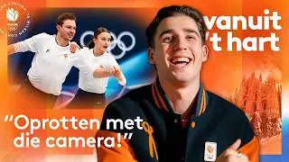 Van olympisch zilver naar ONDERBROEKEN wassen 🍓 | Vanuit 't Hart in Milaan Cortina 🧡 | TeamNL