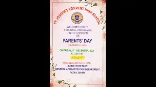 PRIMARY CULTURAL PROGRAMME - (2025)