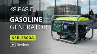 Overview of the KSB 2800A: 2.5 kW Generator with AVR for Home and Workshop