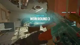 Ram covertly engaging on opponents @Bank | Rainbow Six Siege | Siege X