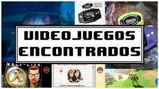 Videojuegos que fueron encontrados #lostmedia #encontrado