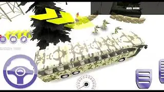 Indian army bus simulator game | android gameplay 