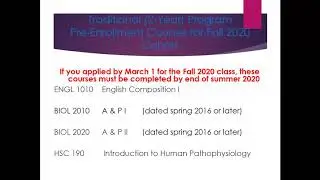 2-Year Traditional Program Nursing Information Session
