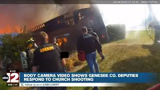 Video from body cams released in Grand Blanc church shooting