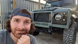 MY LAND ROVER DEFENDER 90 - INTERIOR MODS BEGIN!