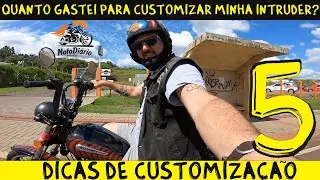Quanto gastei para Customizar a minha Intruder? 5 Dicas de customiza&ccedil;&atilde;o.