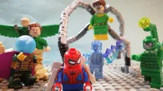 Spider-Man VS Sinister Six (Lego stop motion)