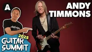 Andy Timmons Interview - Guitar Summit 2025 Live Stream | Andertons Music Co.
