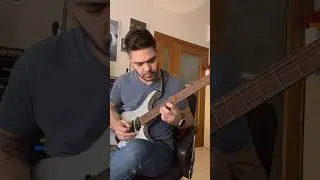 Intervals&rsquo; Mnemonic main riff but sloppy #intrvls #axefx3 #fun #guitarsolo #strandbergguitars