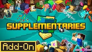 TESTEI O SUPPLEMENTARIES ADDON PARA MINECRAFT PE (Bedrock)