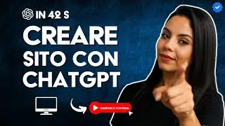 Come Creare un SITO WEB Completo con CHATGPT in 42 S