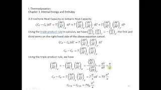 3 2 Isochoric Heat Capacity vs Isobaric Heat Capacity