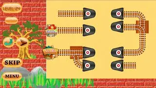 Train Track Line Maze - Amazing Train Puzzle Game - Android Gameplay #2