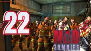 MAD ZOMBIES: Offline Zombie Games - Walkthrough Gameplay Part 22 - R5. PRISON (iOS Android)