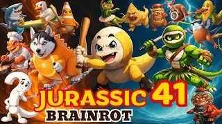 Brainrot Anime Opening Song Pt.41 ft Jurassic World | Official Music Video