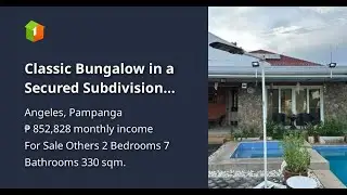 Classic Bungalow in a Secured Subdivision Near Clark