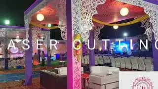 Calcutta Tent House, Purnea, Bihar. Weddings and Events, Panal Decoration..