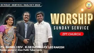 Sunday Service & Worship | Rev. Elsie Daniel | Ps. Daniel Prabakaran | Ps. Leo Rakesh | LIVE