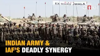 Indian Army & IAF Showcase &lsquo;Operation Maru Jwala&rsquo;: Precision Power in Exercise Trishul 2025 | WATCH