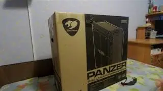 Обзор и распаковка игрового корпуса Cougar Panzer S