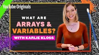 Variables, Functions, and Arrays with Karlie Kloss | Celebrity Substitute