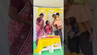 Thanks Giving Prayer Meeting😇 #godsgrace #babyshower #indiantraditionalart