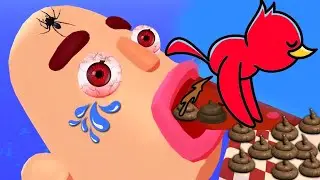 Satisfying Mobile Games - Sandwich Runner Gameplay Level 9888 | poop💩 and chili collection 😬