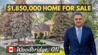 Incredible Woodbridge Home For $1,850,000 | Home Tour | Woodbridge, ON | Mark Salerno