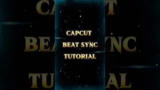 Capcut Auto Beat Sync Tutorial | Capcut Tutorial #shortsfeed #capcut