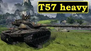 T57 Heavy. Очень напряженная битва. 11k dmg.