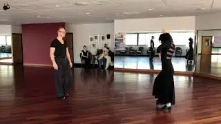 Morten Jensen & Kat Wagner Waltz Practice