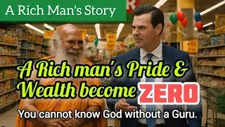 A Rich man's Pride and Wealth become Zero. Without Guru you cannot know God #viralvideo #shortstory