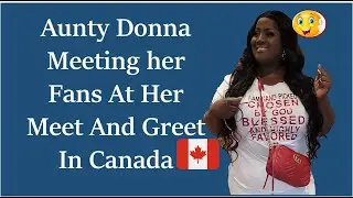 Aunty Donna Meeting her Fans At Her Meet And Greet In Canada