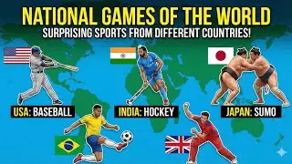 National Games: USA vs India vs China vs Japan (Full List)