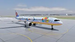 X-Plane 12 | RJOW-RJNA- | Toliss A321