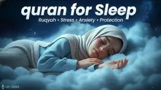 Night Time Quran Recitation for Sleep, Anxiety, Stress | Lofi Quran 💖