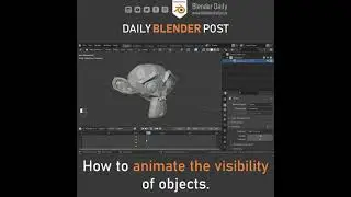 Animate Object Visibility in Blender