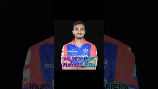 DC Retained Players 2025 #cricket #ipl #trending #ytshorts #ytshort #dc #iplteam #cricketlover #rcb